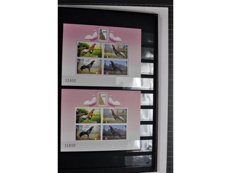  1883/2010, postfrische, anfangs auch ungebrauchte Sammlung mit u.a. Mi.-Nr. 274-81, 311-15, 319-21, 258-74, 411-27, Bl.13B, 