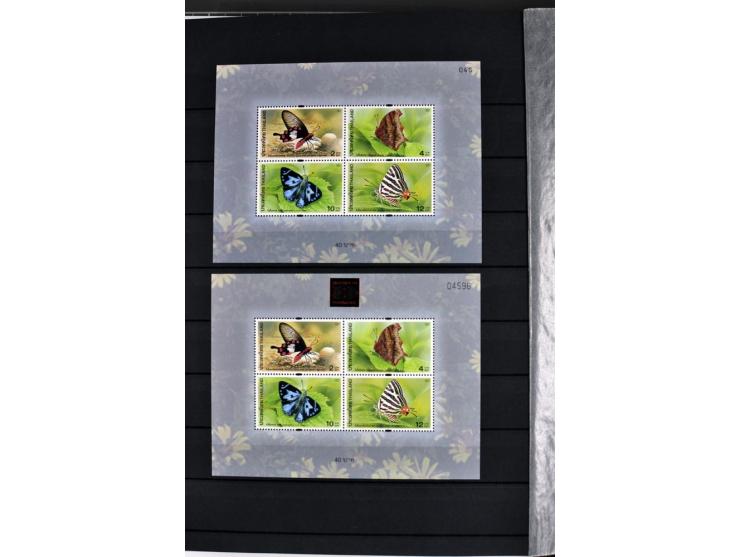  1883/2010, postfrische, anfangs auch ungebrauchte Sammlung mit u.a. Mi.-Nr. 274-81, 311-15, 319-21, 258-74, 411-27, Bl.13B, 