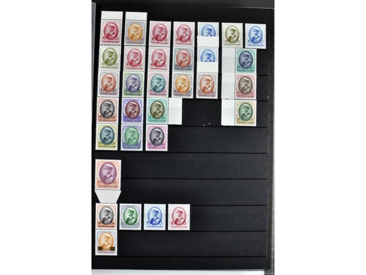  1883/2010, postfrische, anfangs auch ungebrauchte Sammlung mit u.a. Mi.-Nr. 274-81, 311-15, 319-21, 258-74, 411-27, Bl.13B, 