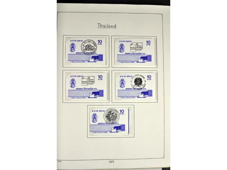  1883/2010, postfrische, anfangs auch ungebrauchte Sammlung mit u.a. Mi.-Nr. 274-81, 311-15, 319-21, 258-74, 411-27, Bl.13B, 