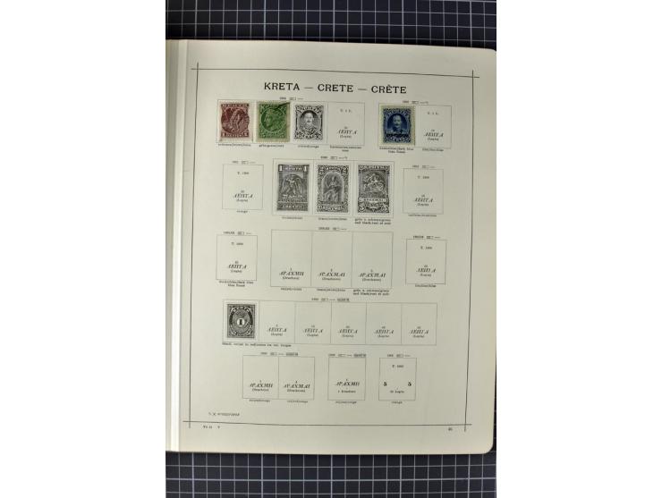 1840/1927, ungebrauchte und gestempelte Sammlung mit guten Werten und Sätzen in 2 Schaubeck-Alben