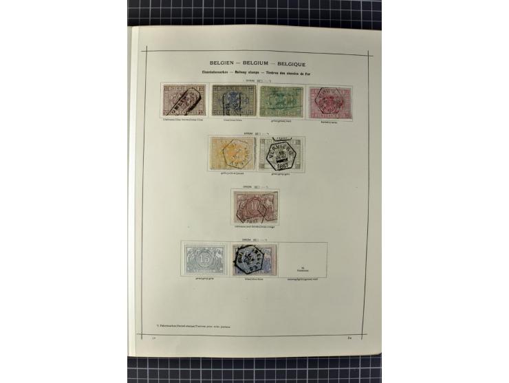 1840/1927, ungebrauchte und gestempelte Sammlung mit guten Werten und Sätzen in 2 Schaubeck-Alben