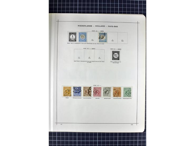 1840/1927, ungebrauchte und gestempelte Sammlung mit guten Werten und Sätzen in 2 Schaubeck-Alben