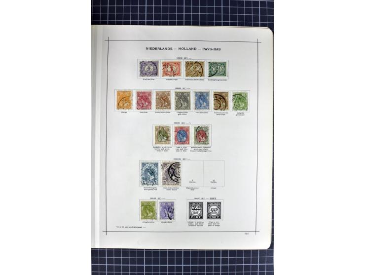1840/1927, ungebrauchte und gestempelte Sammlung mit guten Werten und Sätzen in 2 Schaubeck-Alben