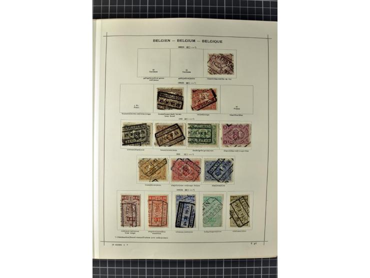 1840/1927, ungebrauchte und gestempelte Sammlung mit guten Werten und Sätzen in 2 Schaubeck-Alben