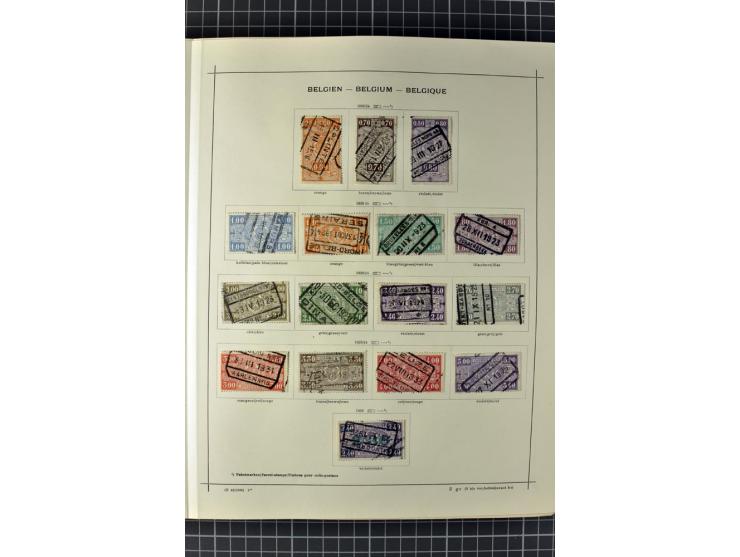 1840/1927, ungebrauchte und gestempelte Sammlung mit guten Werten und Sätzen in 2 Schaubeck-Alben