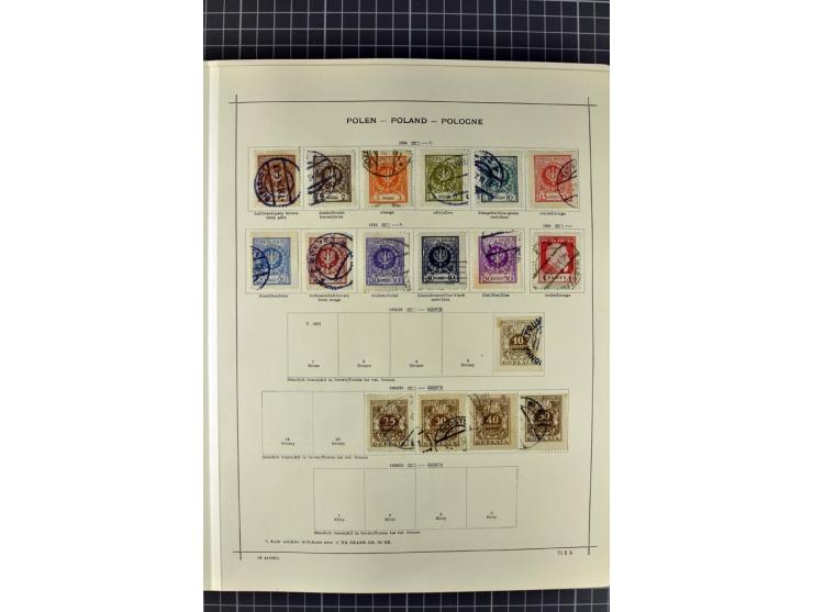 1840/1927, ungebrauchte und gestempelte Sammlung mit guten Werten und Sätzen in 2 Schaubeck-Alben