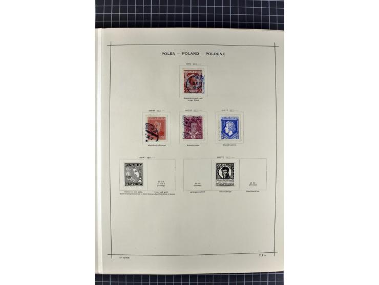 1840/1927, ungebrauchte und gestempelte Sammlung mit guten Werten und Sätzen in 2 Schaubeck-Alben