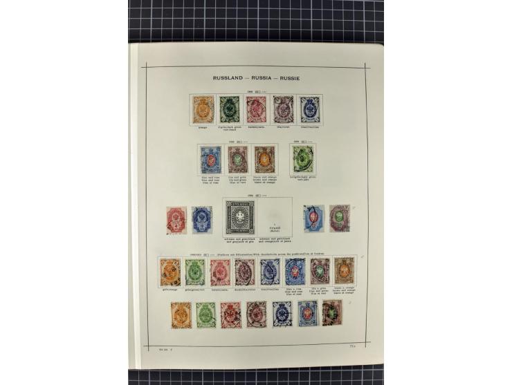 1840/1927, ungebrauchte und gestempelte Sammlung mit guten Werten und Sätzen in 2 Schaubeck-Alben