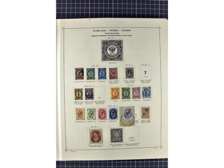 1840/1927, ungebrauchte und gestempelte Sammlung mit guten Werten und Sätzen in 2 Schaubeck-Alben