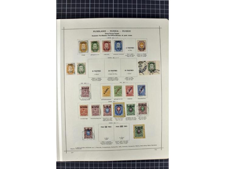 1840/1927, ungebrauchte und gestempelte Sammlung mit guten Werten und Sätzen in 2 Schaubeck-Alben