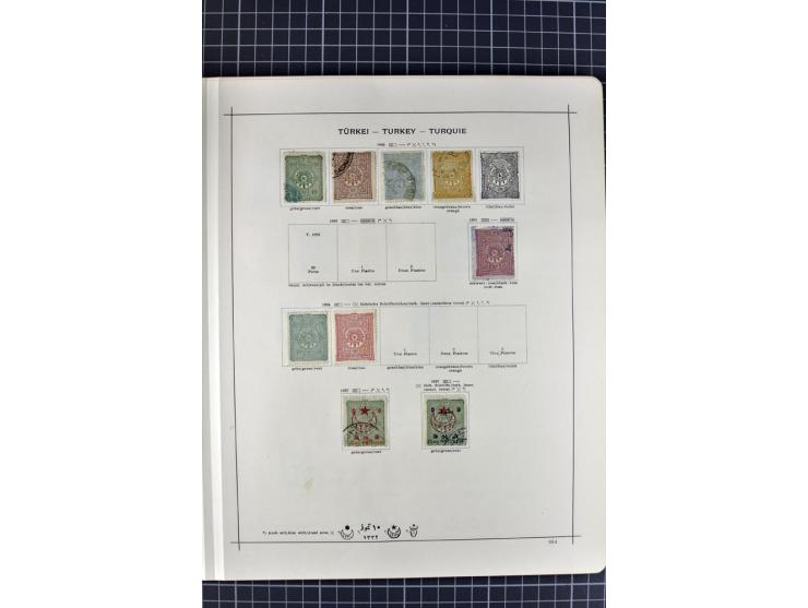 1840/1927, ungebrauchte und gestempelte Sammlung mit guten Werten und Sätzen in 2 Schaubeck-Alben