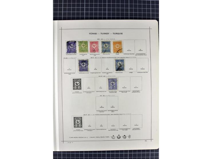 1840/1927, ungebrauchte und gestempelte Sammlung mit guten Werten und Sätzen in 2 Schaubeck-Alben
