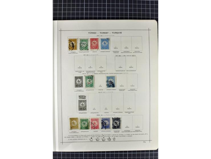 1840/1927, ungebrauchte und gestempelte Sammlung mit guten Werten und Sätzen in 2 Schaubeck-Alben