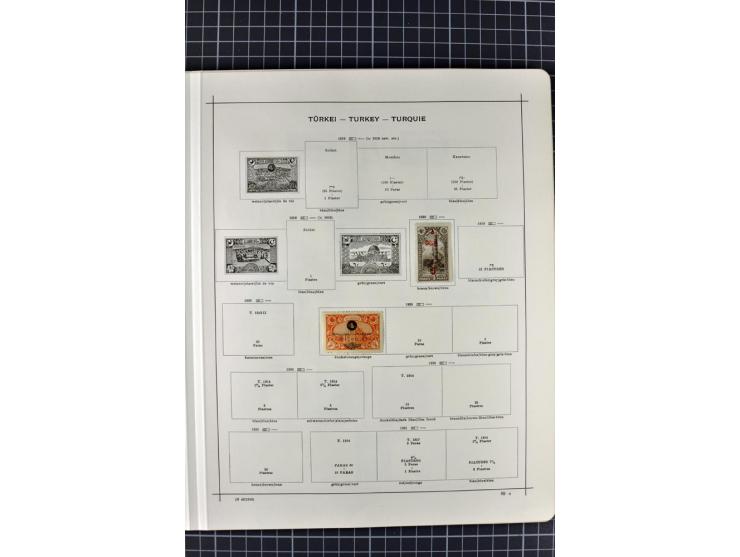 1840/1927, ungebrauchte und gestempelte Sammlung mit guten Werten und Sätzen in 2 Schaubeck-Alben