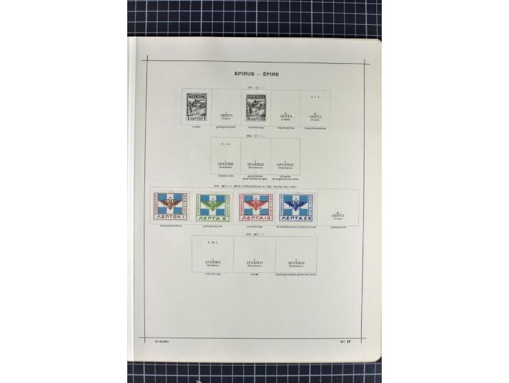 1840/1927, ungebrauchte und gestempelte Sammlung mit guten Werten und Sätzen in 2 Schaubeck-Alben