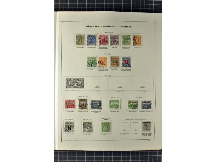 1840/1927, ungebrauchte und gestempelte Sammlung mit guten Werten und Sätzen in 2 Schaubeck-Alben