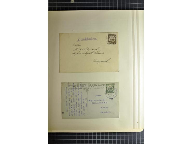 1849/1942, ungebrauchte und gestempelte Sammlung mit besseren Ausgaben in 2 alten Schaubek-Alben, dazu kleines Einsteckbuch m