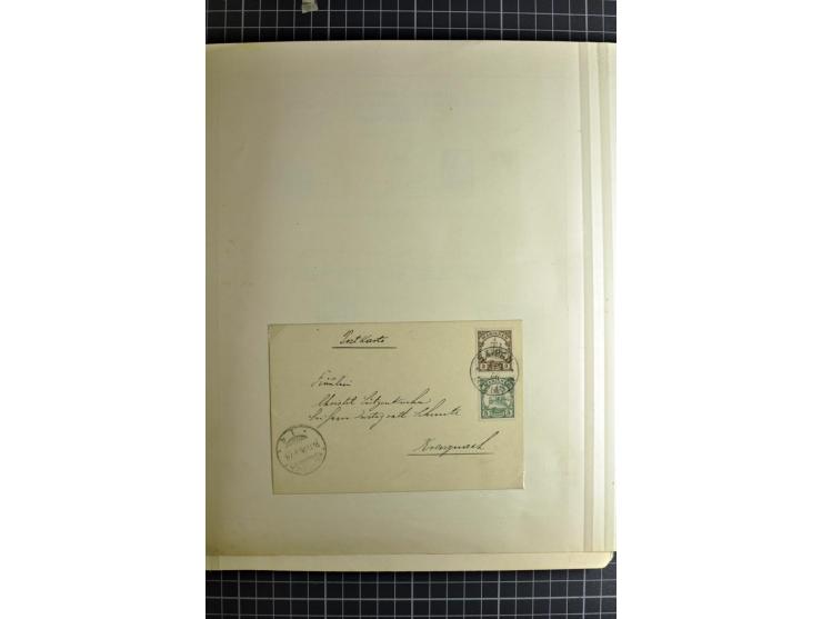 1849/1942, ungebrauchte und gestempelte Sammlung mit besseren Ausgaben in 2 alten Schaubek-Alben, dazu kleines Einsteckbuch m