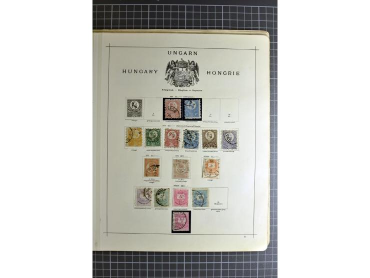 1849/1942, ungebrauchte und gestempelte Sammlung mit besseren Ausgaben in 2 alten Schaubek-Alben, dazu kleines Einsteckbuch m