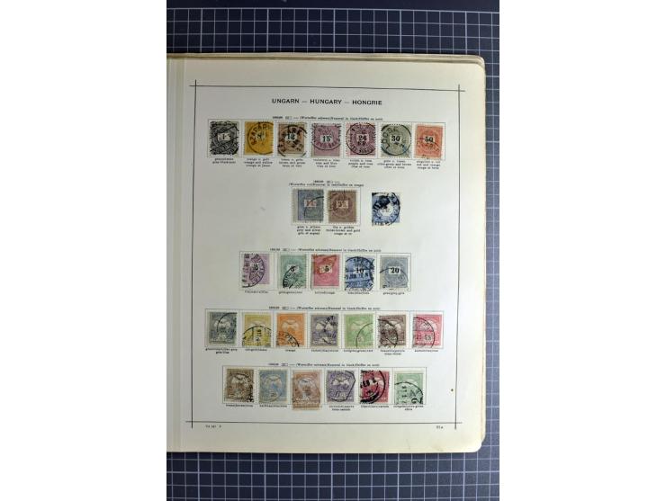 1849/1942, ungebrauchte und gestempelte Sammlung mit besseren Ausgaben in 2 alten Schaubek-Alben, dazu kleines Einsteckbuch m