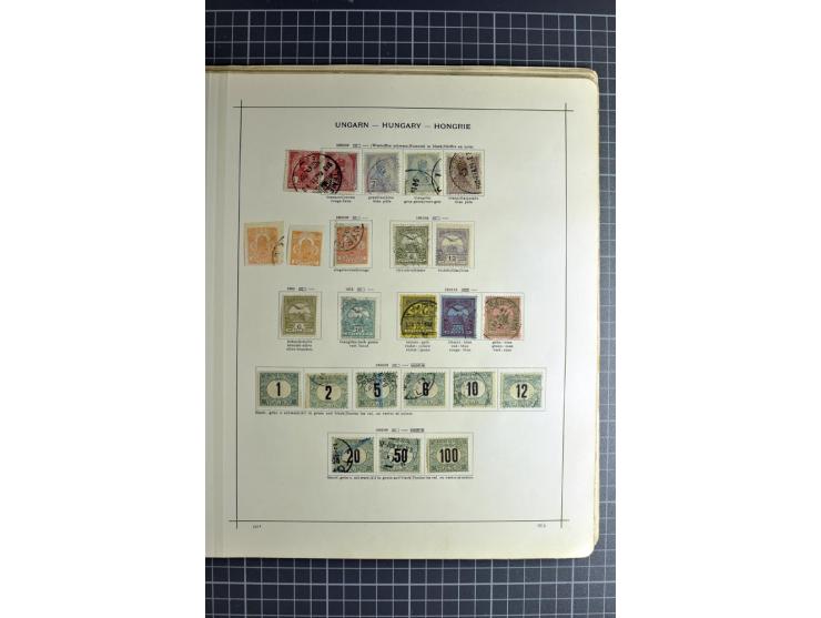 1849/1942, ungebrauchte und gestempelte Sammlung mit besseren Ausgaben in 2 alten Schaubek-Alben, dazu kleines Einsteckbuch m