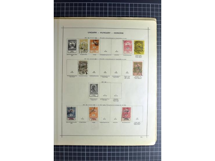 1849/1942, ungebrauchte und gestempelte Sammlung mit besseren Ausgaben in 2 alten Schaubek-Alben, dazu kleines Einsteckbuch m