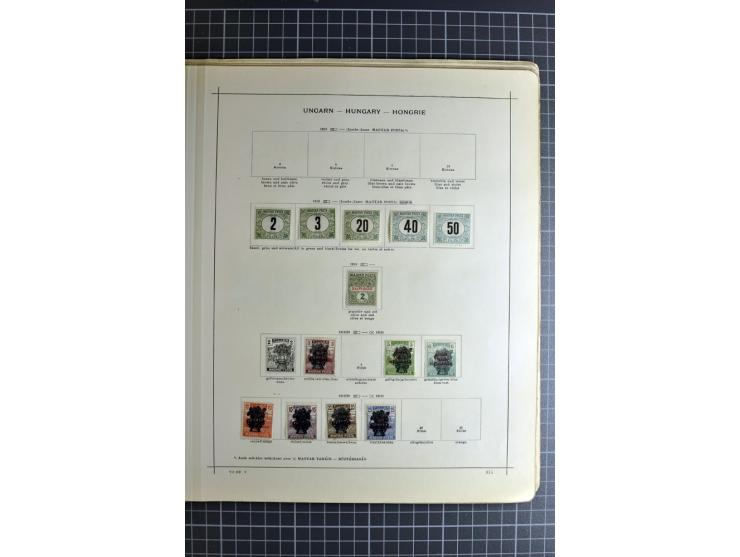 1849/1942, ungebrauchte und gestempelte Sammlung mit besseren Ausgaben in 2 alten Schaubek-Alben, dazu kleines Einsteckbuch m