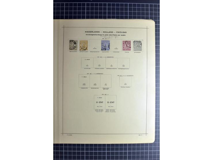 1849/1942, ungebrauchte und gestempelte Sammlung mit besseren Ausgaben in 2 alten Schaubek-Alben, dazu kleines Einsteckbuch m