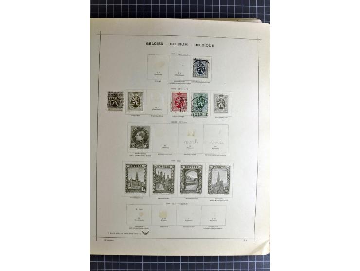 1849/1942, ungebrauchte und gestempelte Sammlung mit besseren Ausgaben in 2 alten Schaubek-Alben, dazu kleines Einsteckbuch m