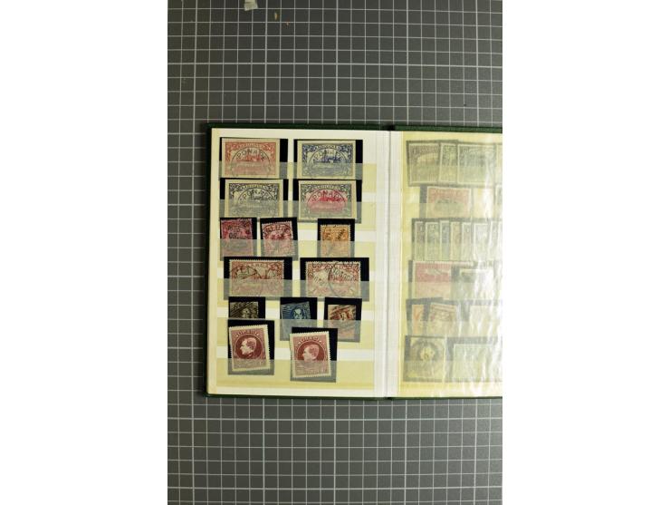 1849/1942, ungebrauchte und gestempelte Sammlung mit besseren Ausgaben in 2 alten Schaubek-Alben, dazu kleines Einsteckbuch m