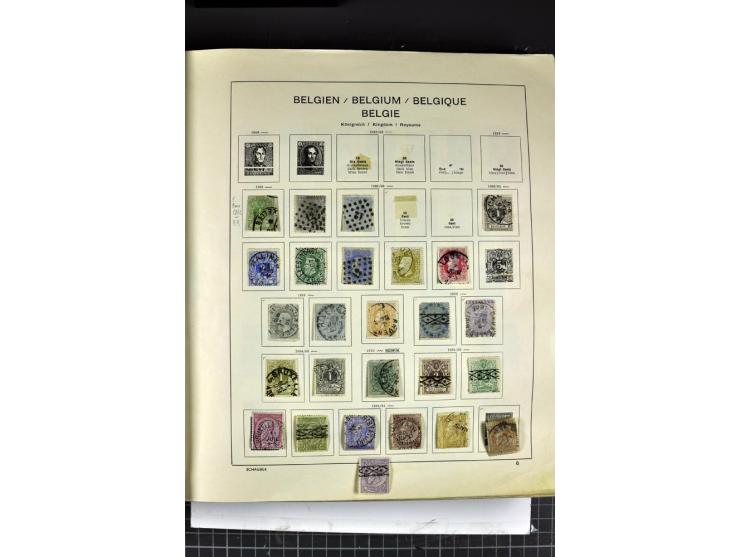 1849/1941, ungebrauchte und gestempelte Sammlung im Schaubeck-Album