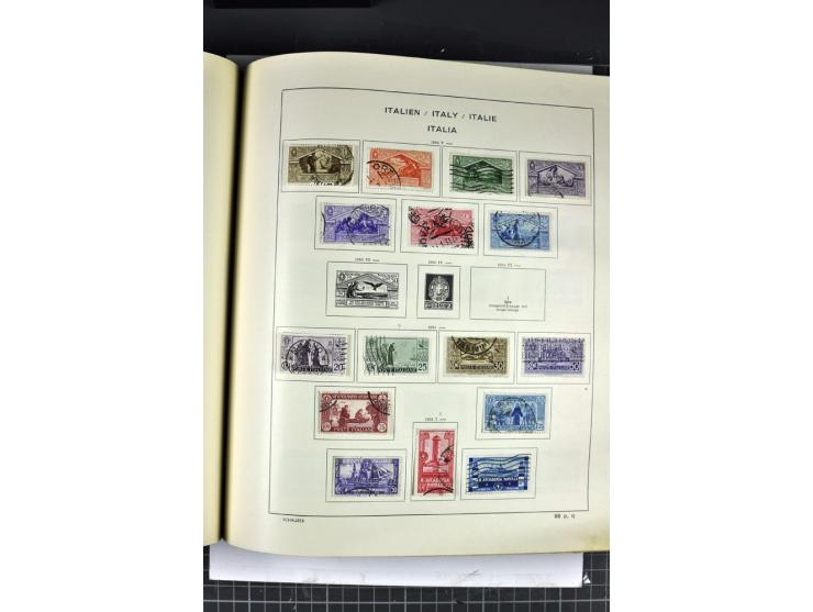 1849/1941, ungebrauchte und gestempelte Sammlung im Schaubeck-Album