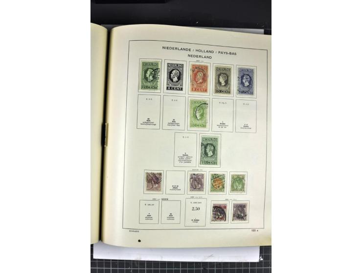 1849/1941, ungebrauchte und gestempelte Sammlung im Schaubeck-Album