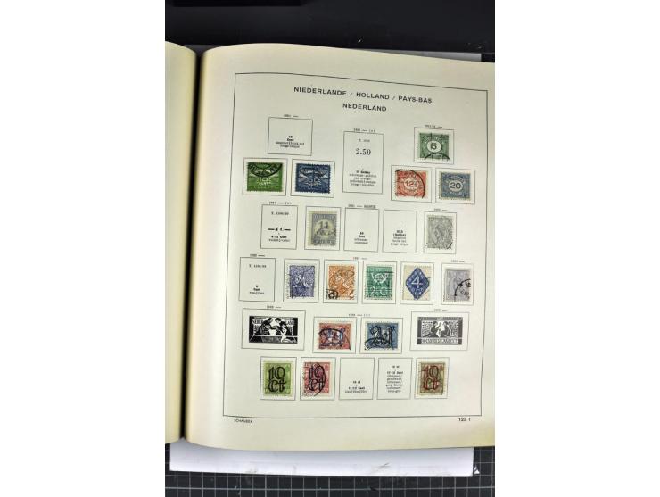 1849/1941, ungebrauchte und gestempelte Sammlung im Schaubeck-Album
