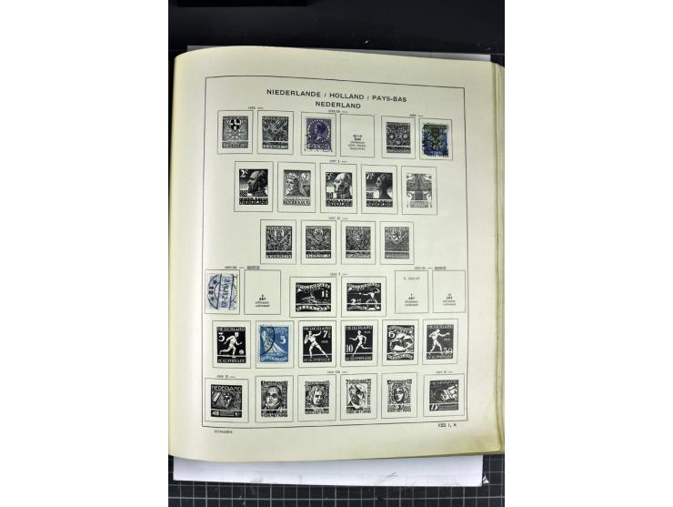 1849/1941, ungebrauchte und gestempelte Sammlung im Schaubeck-Album