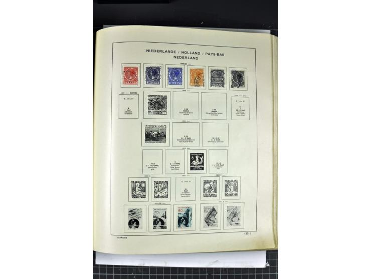 1849/1941, ungebrauchte und gestempelte Sammlung im Schaubeck-Album
