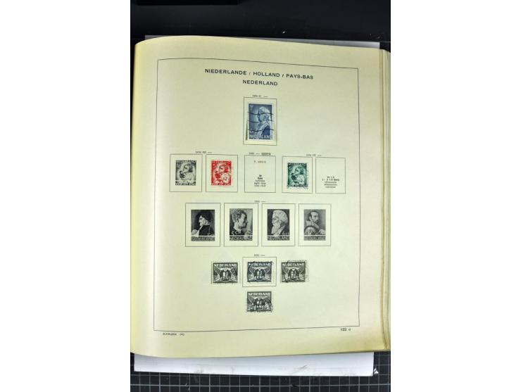 1849/1941, ungebrauchte und gestempelte Sammlung im Schaubeck-Album