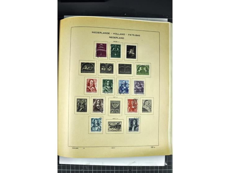 1849/1941, ungebrauchte und gestempelte Sammlung im Schaubeck-Album
