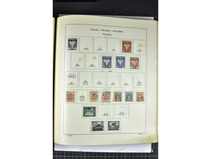 1849/1941, ungebrauchte und gestempelte Sammlung im Schaubeck-Album