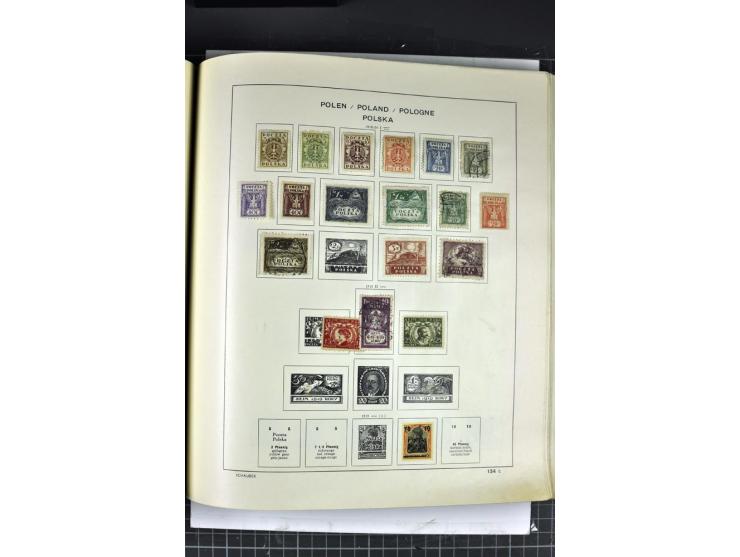 1849/1941, ungebrauchte und gestempelte Sammlung im Schaubeck-Album
