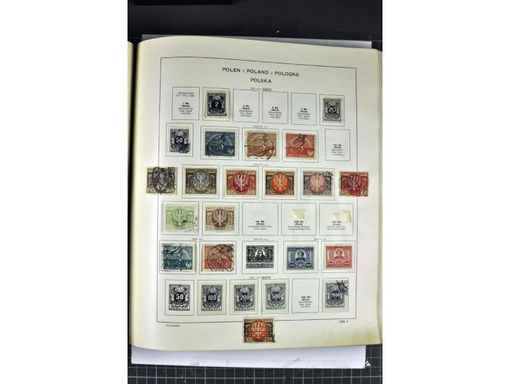 1849/1941, ungebrauchte und gestempelte Sammlung im Schaubeck-Album