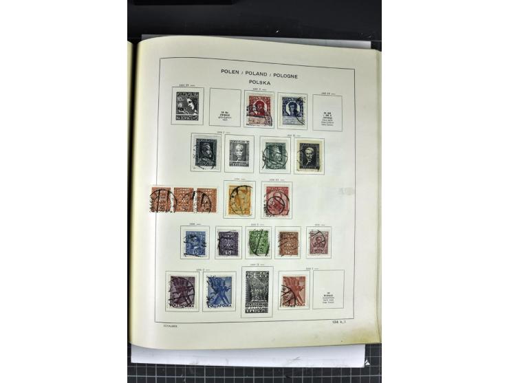 1849/1941, ungebrauchte und gestempelte Sammlung im Schaubeck-Album
