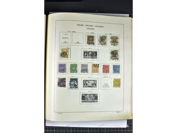 1849/1941, ungebrauchte und gestempelte Sammlung im Schaubeck-Album