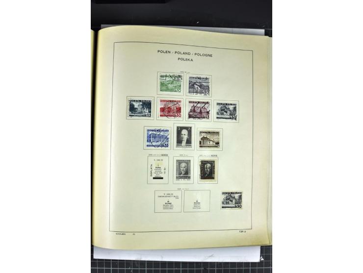 1849/1941, ungebrauchte und gestempelte Sammlung im Schaubeck-Album