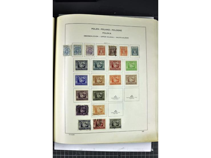 1849/1941, ungebrauchte und gestempelte Sammlung im Schaubeck-Album