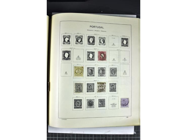 1849/1941, ungebrauchte und gestempelte Sammlung im Schaubeck-Album