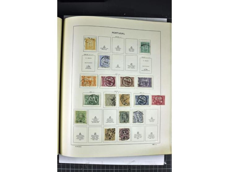 1849/1941, ungebrauchte und gestempelte Sammlung im Schaubeck-Album