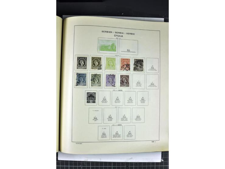 1849/1941, ungebrauchte und gestempelte Sammlung im Schaubeck-Album