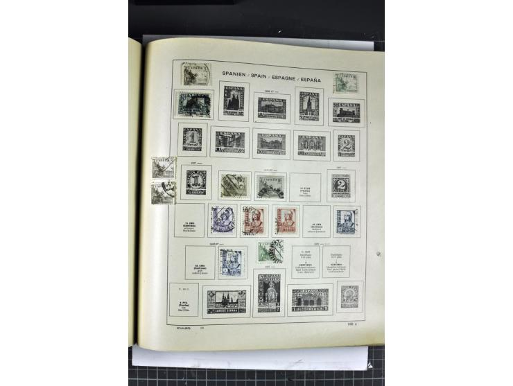 1849/1941, ungebrauchte und gestempelte Sammlung im Schaubeck-Album